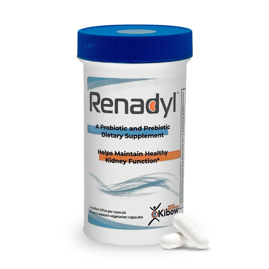Renadyl Nyre Probiotisk Supplement Note 124; Urea, Creatinin, & Uric Acid Support