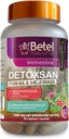 Betel Natural Detoxsan Capsules Total Detox Rense sund lever og kolon - 1500 mg per servering