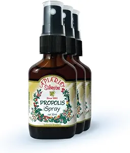 Generisk 3- flasker af Apiario Silvestre Brasiliansk Green Bee Propolis Spray Glycolic Extract 30ml -Non Alkoholic, Water Free, Honning Free, Gluten Free