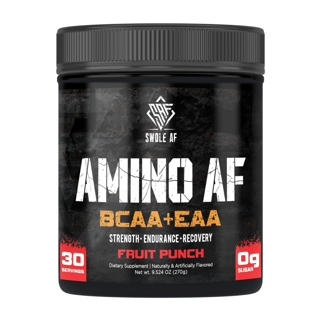 Smeltetabletter AF D4; Amino AF BCAA + EAA D124; Væsentlige Aminosyrer til Muskel Gain Endurance & Recovery D124; Kosttilskud til Forstærket Mood Hurtigere Stofskifte