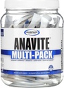 Gaspari Nutrition Anavite, Full Spectrum Multi- Vitamin Packs, Anavite Multivitaminer, CLA, Omega 3s, Proven Gut, og Proven Lever Detox, Alle i 1 (30 Servering, 5 i 1 Multivitamin Pack)