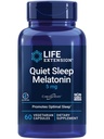 Life Extension Stille søvn Melatonin, 5 mg, Kraftig søvn Support, Sunde cirkadiske rhythms, Cellular Defense, Gluten- Free, Non- GMO, Vegetar, 60 Kapsler
