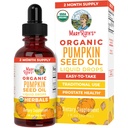 MARYRUTH'S Organics Pumpkin Seed Oil Cold Pressed | 2 Month Supply | USDA Organic Pumpkin Seed Liquid Drops for Men and Women | Urinary Health in Men | Sugar Free | Vegan | Non-GMO | 60 Servings