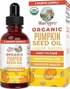 MaryRuth Organics Pumpkin Seed Oil Cold Pressed | 2 Month Supply | USDA Organic Pumpkin Seed Liquid Drops for Men and Women | Urinary Health in Men | Sugar Free | Vegan | Non-GMO | 60 Servings