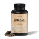 Organic Himalayan Shilajit Resin Extract - 1000mg Max Potency, Lab Testet Pure Shilajit til mænd og kvinder, 85 + spor Minerals Fulvic Acid, immunforsvar, Energi, Cognition, 2 Måned Supply, 120 Kapsler