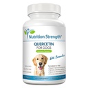 Quercetin til hunde med bromelain til støtte Balanceret immunsystem, Fremme Inflammatorisk Relief & Antioxidant Aktivitet, Quercetin til hunde allergier, 120 tyggetabletter