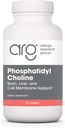 Allergi Research Group Phosphatidyl Cholin Supplement - Lecithin Capsules, fordøjelsesenzymer til lever, fedt fordøjelsesstøtte, Cholin Kosttilskud til fede lever, 1540mg Softgels - 100 Greve