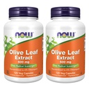 Nu fødevarer Olive Leaf Extract 500mg Standardiseret til 6% Oleuropein, 120 Vcaps (2 Pack)