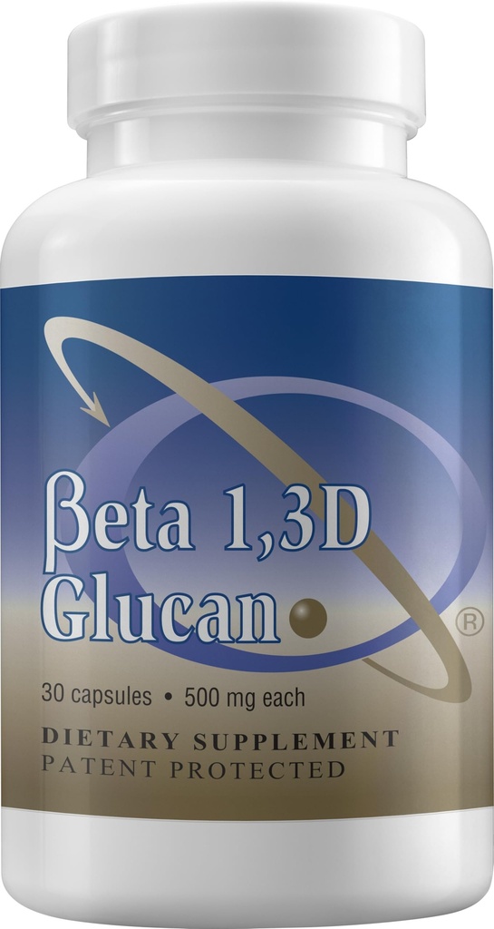 Transfer Point immunsupporttillæg Højt renset Beta glucan 500 mg per kapsel (b- glucan fiber) (pakning med 1 pakke)