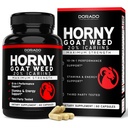 Horny Geat Weed For Mænd og Kvinder - [20% Icariins Max Strength] - Stamina, Endurance, Circulation, Joint & Back Support - Maca Root, Ginseng, Yohimbine, Tribulus, L- Arginin - USA Made - 60 Greve