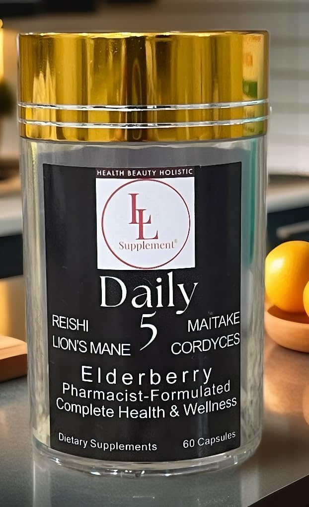 Daglig 5 med alle former for antioxidanter Kosttilskud