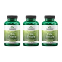Swanson Milk Thistle - Herbal Lever Support - Naturlig Formel Hjælper til at opretholde total sundhed & velvære - (100 kapsler, 500mg hver) 3 Pack
