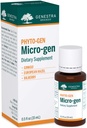Genestra Brands Micro-gen Yep 124; Gingko, European Hazel, og Bilberry Herbal Supplement Yep 124; 0,5 fl. oz.