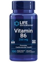 Life Extension Vitamin B6, 250 mg, høj potens, cardiovaskulær sundhed, neurologisk sundhed, øje sundhed, sund Nyre funktion, Gluten- fri, Non- GMO, vegetar, 100 kapsler