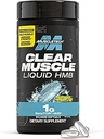 Muscletech HMB Kosttilskud 1000mg, Clear Muscle (84 Liquid Softgel) - Højeste Grade HMB for Lean Muscle & Recovery, HMB Free Acid Muscle Supplement, Hjælp med at reducere muskelfordeling, Packaging May Vary