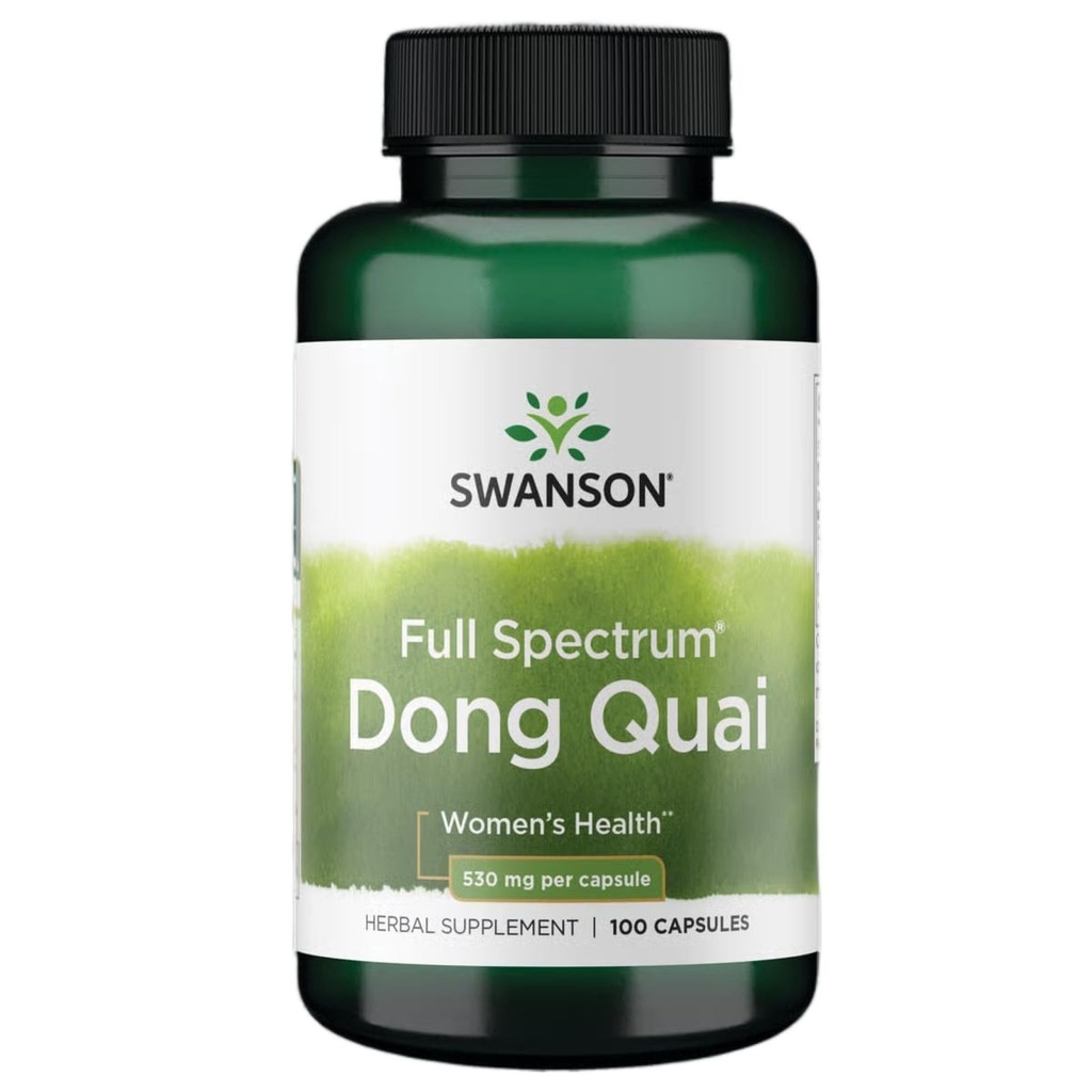 Swanson Dong Quai 530 Milligram 100 kapsler