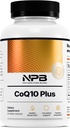 Nature 's Pure Blend CoQ10 Plus - Antioxidant Formel med Arjuna & Shankhpuspi - CoQ10 Ubiquinol til cirkulering, Blood Flow & Energy - Coenzym Q10 supplement til immunsystemet - 60 kapsler