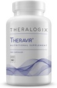 Theralogix Theravir immunsupport supplement - 90- Day Supply - immunsupport supplement til kvinder & mænd - Inkluderer vitamin D3, vitamin C, zink, Quercetin & Melatonin - NSF Certified - 180 kapsler