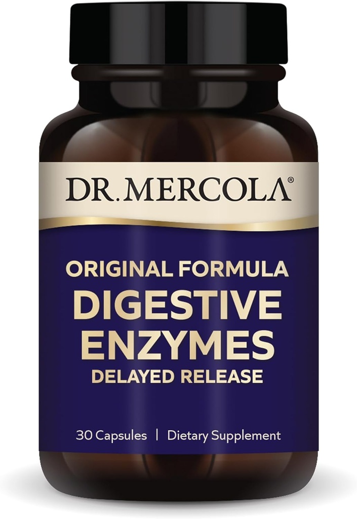 Dr. Mercola fordøjelsesenzymer, 0, 5 Ounce