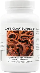 Supreme Nutrition Cat 's Claw Supreme, 90 Pure Cat' s Claw Bark Vegetariske Kapsler