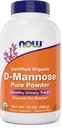 Now Foods Pure, Organic D- Mannose 10 oz Powder - Brege Cleanse og Urinary Tract Health Supplement - Non-GMO - Vegan Friendly - 2000mg / 2 Bedste pr Servering
