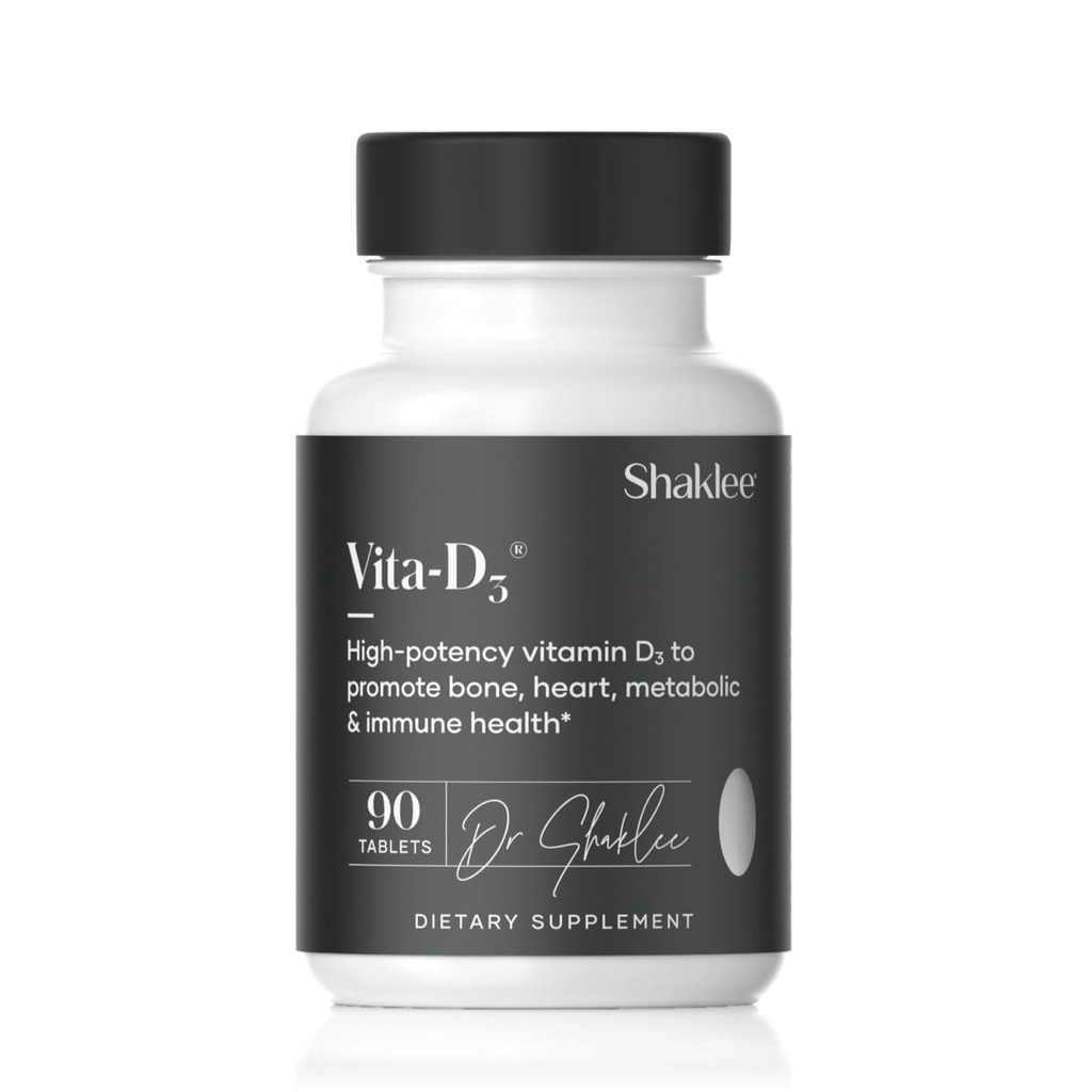 Shaklee - Vita- D3 ® 2.000 IE - højpotens D3-vitamin til ben, hjerte og immunforsvar
