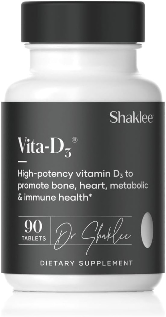 Shaklee - Vita- D3 ® 2.000 IE - højpotens D3-vitamin til ben, hjerte og immunforsvar