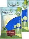 Fødevarer til levende økologisk blå Spirulina pulver, 16 Pounds - Non- GMO, Pure Raw Blue- Green Algae Extract, Vegan, Non- bestrålet, Great for Juices, Smoothies, Shakes, Drinks, og fødevarer farve