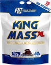 Ronnie Coleman Signature Series King Mass XL Mass Gainer Protein Powder, Muscle Gainer, 60g Protein, 180g Carbohydrates, 1,000+ Calories, Creatine and Glutamine, Dark Chocolate, 15 Pound