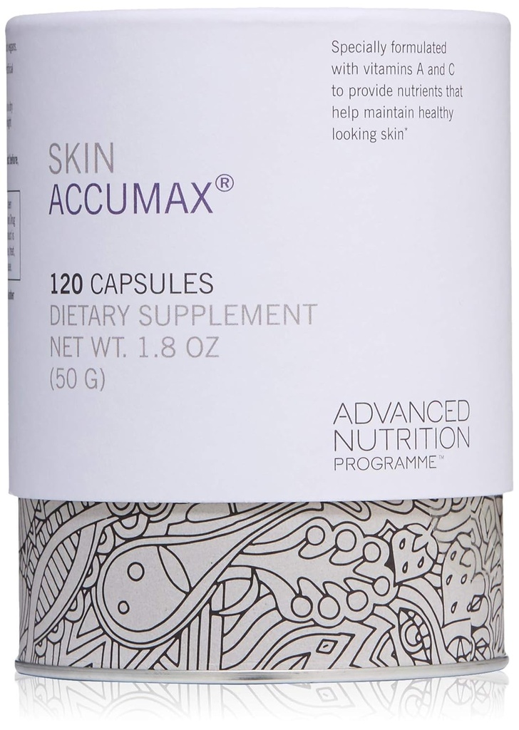 Jane iredale hud Accumax Nutritional supplement kapsler Forbedre Acne & fremme sund hud indeholder vitamin A, C og E Vegan & Gluten- fri