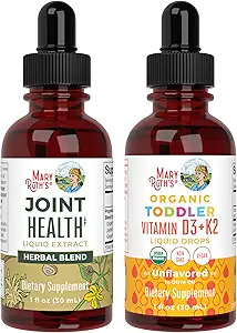 MaryRuth Organics Joint Health Liquid & Vitamin D3 + K2 Drops til Toddlers