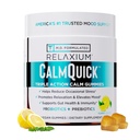 Relaxium Calm Gummy, udviklet i USA, med vitamin B6, Magnesium, og L- Theanine, En Gummy per Serving, 60 Gummies