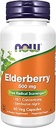 NU Foods Supplements, Elderberry (Sambucus nigra) 500 mg, 10: 1 Koncentrat, 60 Veg kapsler