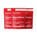 Humann SuperBeets Heart Chews, Nitrooxid og Blodtrykssupport, Grape Seed Extract & Non- GMO Beet Root Powder Energy, Pomegranat Berry Flavor, 180 Greve