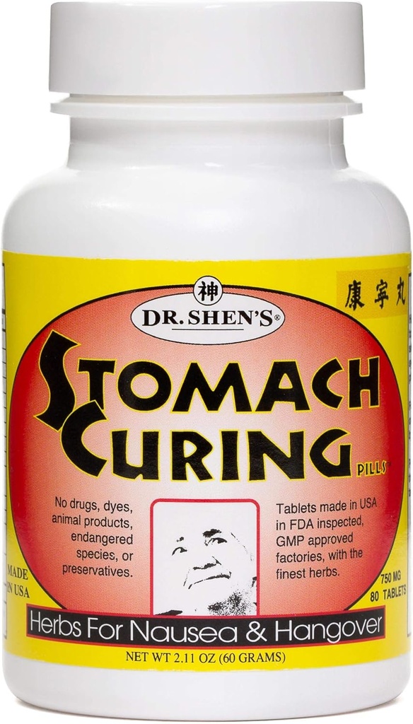 DR. SHENS Mavesæk Curing Pills - 750mg / 80 TAB