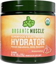 Organic Muscle Hydrator Budd124; Natural Electrolyte Powder for Peak Performance & Recovery - Vandmelon Flavor, 20 Servere
