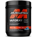MuscleTech Pre- Workout Powder, Vapor X5 - Sport Nutrition Muscle Building Kosttilskud til kvinder & mænd - Intensive Muscle Pump Energy Powder Drink Mix - Blue Razz Fryse, 266g (30 Servere)
