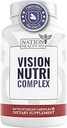 Vision Nutri Complex - Eye Vitamin med Lutein, Bilberry - Eye og Vision Sundhed for mænd og kvinder - 60 kapsler