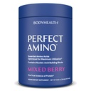 BodyHealth PerfectAmino Powder - BCAA og EAA Powder til Pre and Post Workout - Amino Acid Energy Drink for mænd og kvinder til at støtte Lean Muscle og inddrivelse - Blandede Berry - 60 Servering