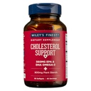 Wiley 's Finest Wild Alaska Fish Oil Cholesterol Support - Heart Health Supplement for mænd og kvinder - 560mg Omega- 3s - 90 Softgels (45 Servere)