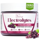 Zero Sugar - Concord Grape Electrolytes Powder - Meget genopfriskende hydrering - Koffein Free Energy med alle naturlige ingredienser - Vegan, Keto & Paleo - Sukker Free Electrolytes Drink Mix - 30 Serveringer