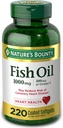 Nature 's Bounty Fish Oil 1000 mg Coated Softels, 220 Count