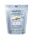 NUFYX ® • Heavenly Protein ® Powder • Verdens fineste 100% Økologiske Amerikanske Grown Peas • Vegan • Gluten Free • Lavcarb (Creamy Vanilla, 40 Scoops)