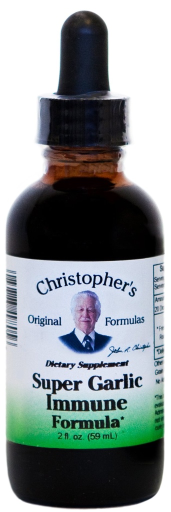 Dr. CHRISTOPHER 'S, Heal Super hvidløg immun- 2 oz