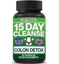 15 Day Cleanse Detox 124; Colon Detox med Natural Laxative for Forstoppelse & Bloating. 30 Piller til afgiftning & Boost Energy against 124; Ekstra styrke Senna Leaf Kosttilskud against 124; Stærk for nogle mennesker.