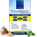 Rejsestøtte 124; Få Jet Lag Relief, Restorative Sleep, immunsupport.124; Flight, Hotel Essential