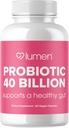 Lumen Naturals Probiotika 40 Millioner CFU- 124; Probiotika til kvinder og mænd