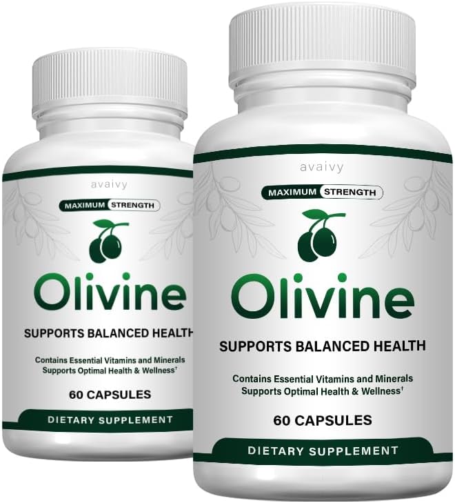 Avaivy Olivine - Olivine Dietary Supplement Capsules (2 Pack, 120 Capsules)