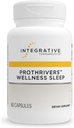Integrativ terapi ProThflods Wellness Sleep - Sleep Support for voksne * - Støtte med Melatonin & Magnesium - Vegan, Gluten- Free & Dairy- Free - 60 kapsler (60 Servere)