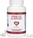 HealFast Clinical immunforsvar Support; Sambucus Black Elderberry med zink og C-vitamin, D, hvidløg, Echinacea